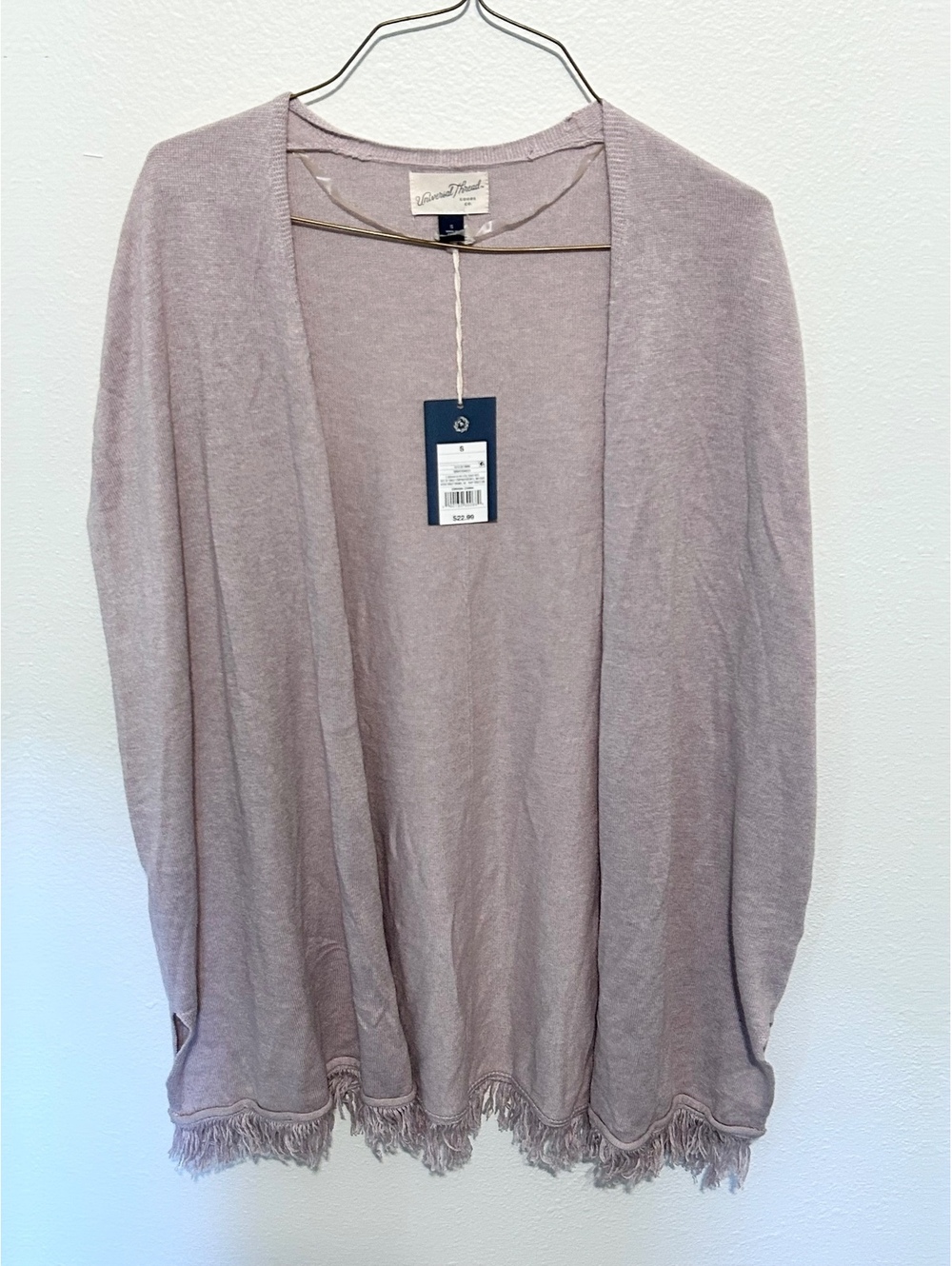 Universal Thread Grey Open Front Cardigan. Small